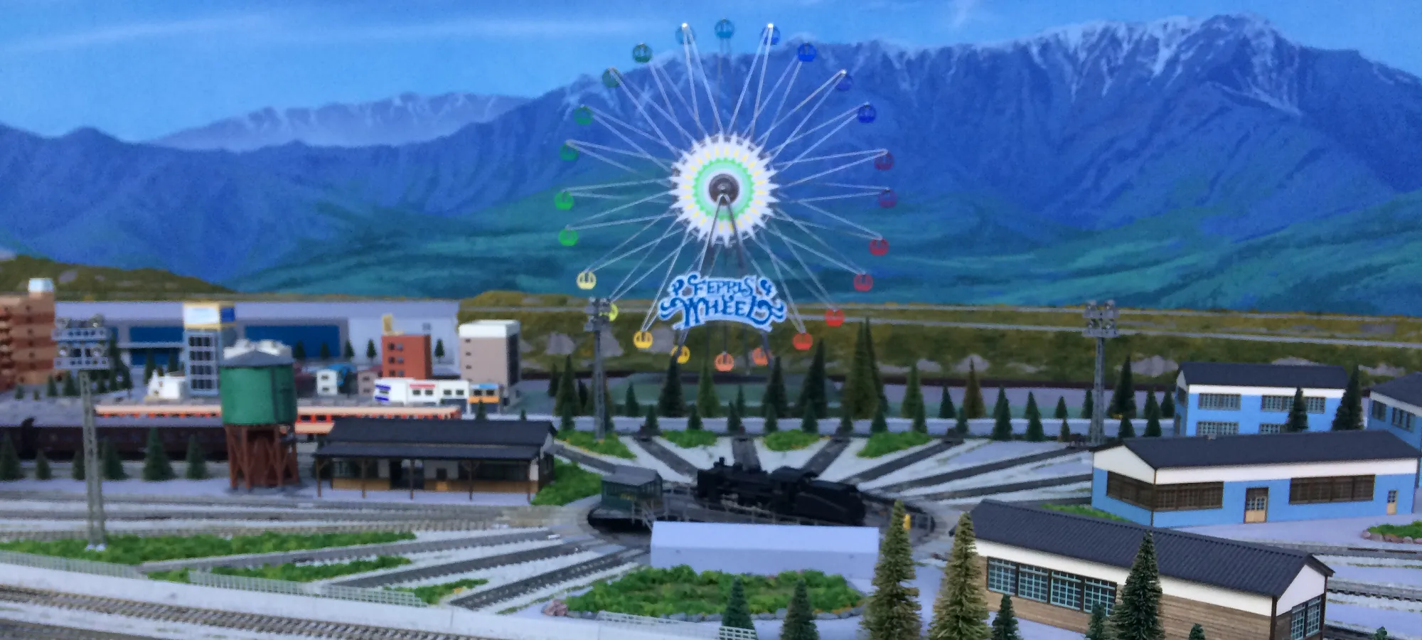 ハイランドパーク蒸留所ジオラマ ハイランドパーク蒸留所ジオラマ